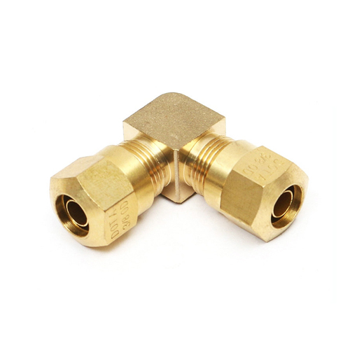 Brass Compression elbow  HS7-D1001