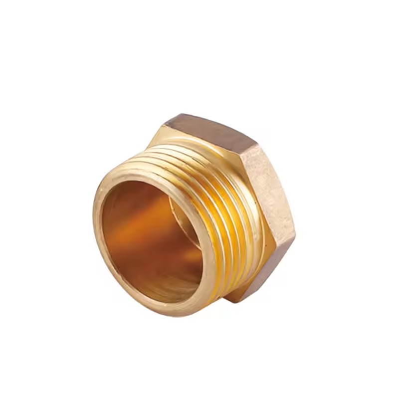 Brass Male cap end   HS7-F2008 